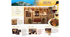 Desktop Screenshot of albonarestaurant.com